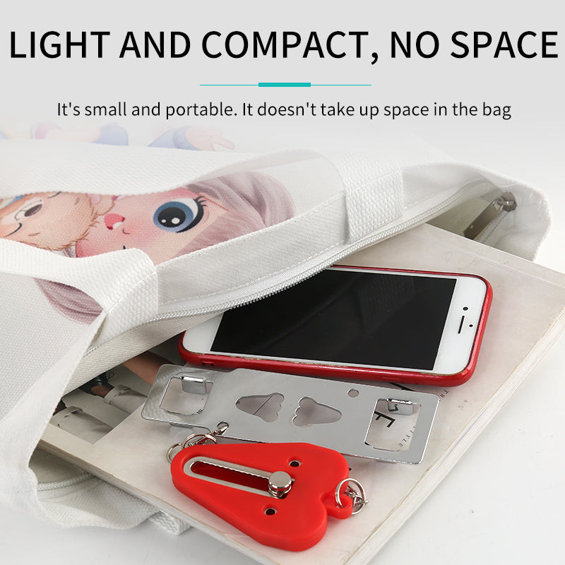Portable Door Safety Latch Lock Double Sided
