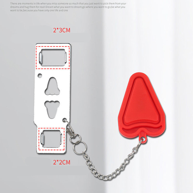 Portable Door Safety Latch Lock Double Sided